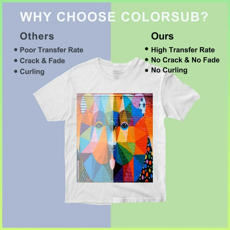 110 Sublimation Tranfers For outlet shirts