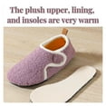 thumbnail image 6 of LIANGP Ladies Slippers House Slippers For Women Indoor Closed Back Lightweight Cozy Liner House Shoes Slipper For Bedroom Home Yoga Outdoor Walking Shoes Women's Shoes Blue Size 7, 6 of 9
