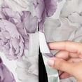 thumbnail image 3 of Sweet Jojo Designs Peony Floral Garden Lavender Purple and Ivory Dog Crate Kennel Cover 36in., 3 of 6