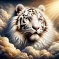 thumbnail image 1 of Bright Tiger - Peinture Diamant DIY, 1 of 6