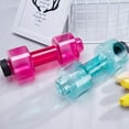 thumbnail image 6 of GOOHOCHY 1Pcs Dumbbell Shaped Water Bottle for Fitness and Sports 8.3x3.1x3.1in, 6 of 8