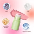 thumbnail image 4 of Sponge Head Powder Blusher Stick Fine Fash Makeup Holding Color Expansion Powder Blusher Rouge, 4 of 4