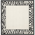 thumbnail image 2 of Safavieh Chelsea Petrina Geometric Area Rug, White/Black, 6' x 6' Square, 2 of 10