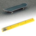 thumbnail image 4 of 2 piezas de tiras protectoras de borde cubierta Longboard tornillos de montaje de plástico Anti golpes Violeta Sharpla Tiras de rieles de skate, 4 of 5
