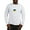 Ash Gray, variant on - Ukraine Flag Sunflower Vintage Long Sleeve T Shirt - Unisex Cotton Long Sleeve T-Shirt