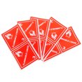 thumbnail image 2 of 20pcs Flammable Liquid Stickers Adhesive Warning Stickers Flammable Liquid Shipping Labels, 2 of 8