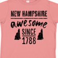 thumbnail image 4 of Inktastic New Hampshire Awesome Since 1788 Boys or Girls Toddler T-Shirt, 4 of 5