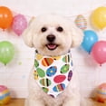 thumbnail image 4 of RKSTN Polyester triangular scarf Easter Pet Egg Triangular Bandanas Festive Bib For Cats And Dogs Well For Easter Party Photo Props And Decorations pet supplies, 4 of 5