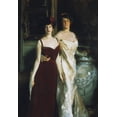 thumbnail image 2 of Sargent, John Singer 11x14 Gold Ornate Wood Framed with Double Matting Museum Art Print Titled - Ena and Betty, Daughters of Asher and Mrs. Wertheimer, 2 of 4
