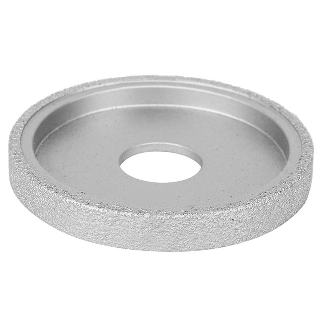 Meule Brasée, Meule 7,3 Cm pour Meuleuse d'Angle Meule Brasée Meule Plate Meule Disque Sec, Meules