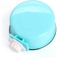 thumbnail image 6 of Crate Dog Bowl,Removable Stainless Steel Water Food Feeder Bowls Crate Coop Cup,Pet Cage Bowls with Bolt Holder for Cat, Puppy, Birds, Rats, Rabbits Small Animals ((Blue+Pink) Round, Samll), 6 of 9
