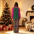 thumbnail image 5 of Lvotionpl 2026 Matching Family Christmas Pjs, Matching Christmas Pajamas Long Sleeve Top & Pants Set Matching Holiday Family Pajama Xmas Sets, 5 of 5