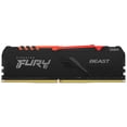 thumbnail image 1 of Memoria DIMM Kingston Fury Beast DDR4 PC4-25600 3200MHz RGB, 1 of 2