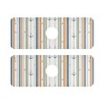 thumbnail image 7 of Yayeee Faucet Mat for Kitchen Sink 14.7" Diatomite Long Splash Guard Pad, Nautical Pattern, 2 Pack, 7 of 7