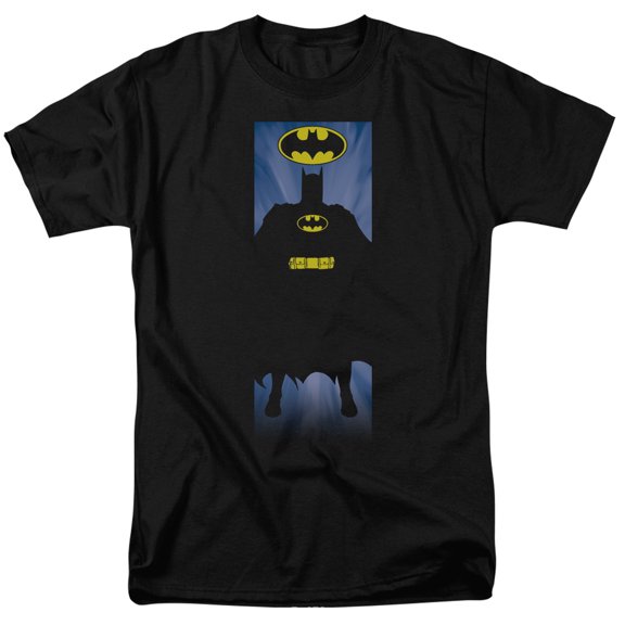 Batman Batman Block S/S Adult 18/1 T-Shirt Black