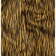 thumbnail image 1 of Soimoi Orange Silk Fabric Wild Animal Skin Print Fabric by The Yard 42 Inch Wide, 1 of 6