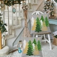 thumbnail image 2 of Christmas Pillow Covers 16x16 Inch Set of 2 Christmas Tree Grey Decorative Throw Pillow Covers Winter Holiday Cushion Cases Decor for Home Couch Sofa, 2 of 6