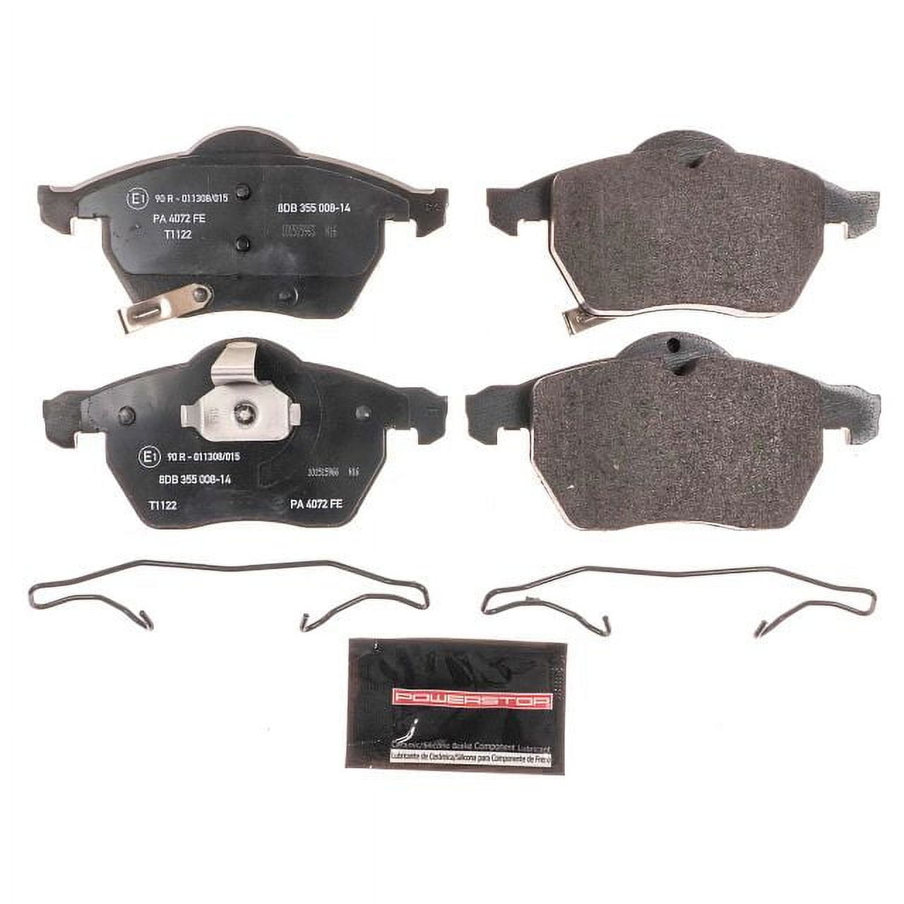 Power Stop Front Euro-Stop ECE-R90 Certified Brake Pad ESP0814