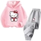 thumbnail image 5 of Conjunto de ropa para bebés y niños pequeños, sudaderas con capucha de dibujos animados de manga larga, sudaderas con capucha de Hello Kitty con cuello redondo, sudaderas y pantalones largos, conjunto, 5 of 5