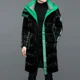 thumbnail image 2 of Chaqueta larga de plumas de lujo para hombre, ropa de diseñador para hombre, chaqueta cortavientos acolchada para hombre, abrigo frío para hombre, saco informal para hombre para invierno, 2 of 5
