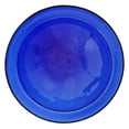 thumbnail image 2 of Achla Designs Hand Blown Crackle Glass Garden Birdbath with Stand, Cobalt, 2 of 6