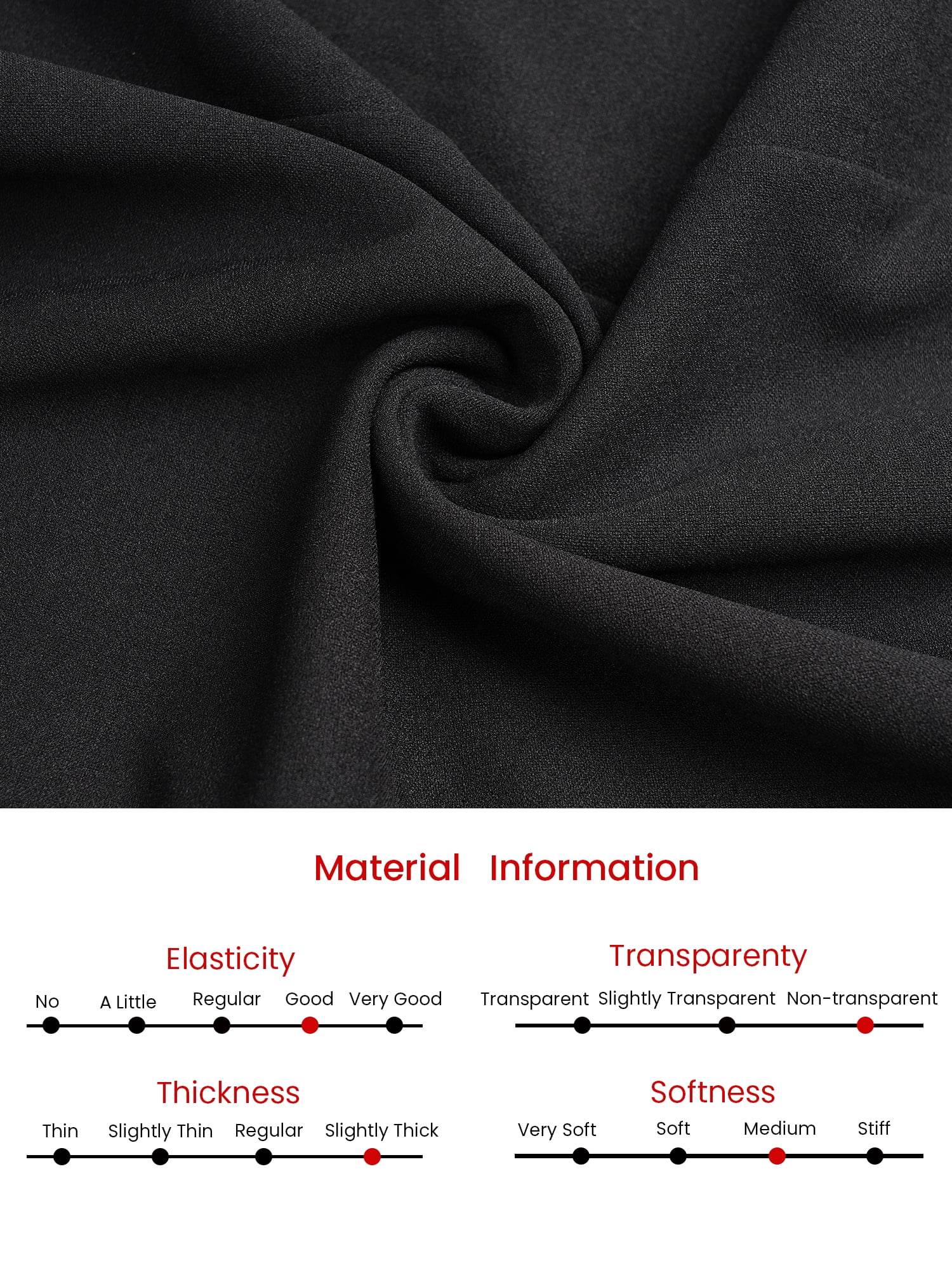 DARING DIVA Sheath Dress Asymmetrical Neckline Pencil Dress L Black