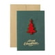 thumbnail image 2 of Adornos navideños, regalos navideños, tarjetas de felicitación navideñas vintage de papel perlado, bendición tridimensional, tarjeta de bendición navideña de Acción de Gracias con sobre, tarjetas de f, 2 of 6