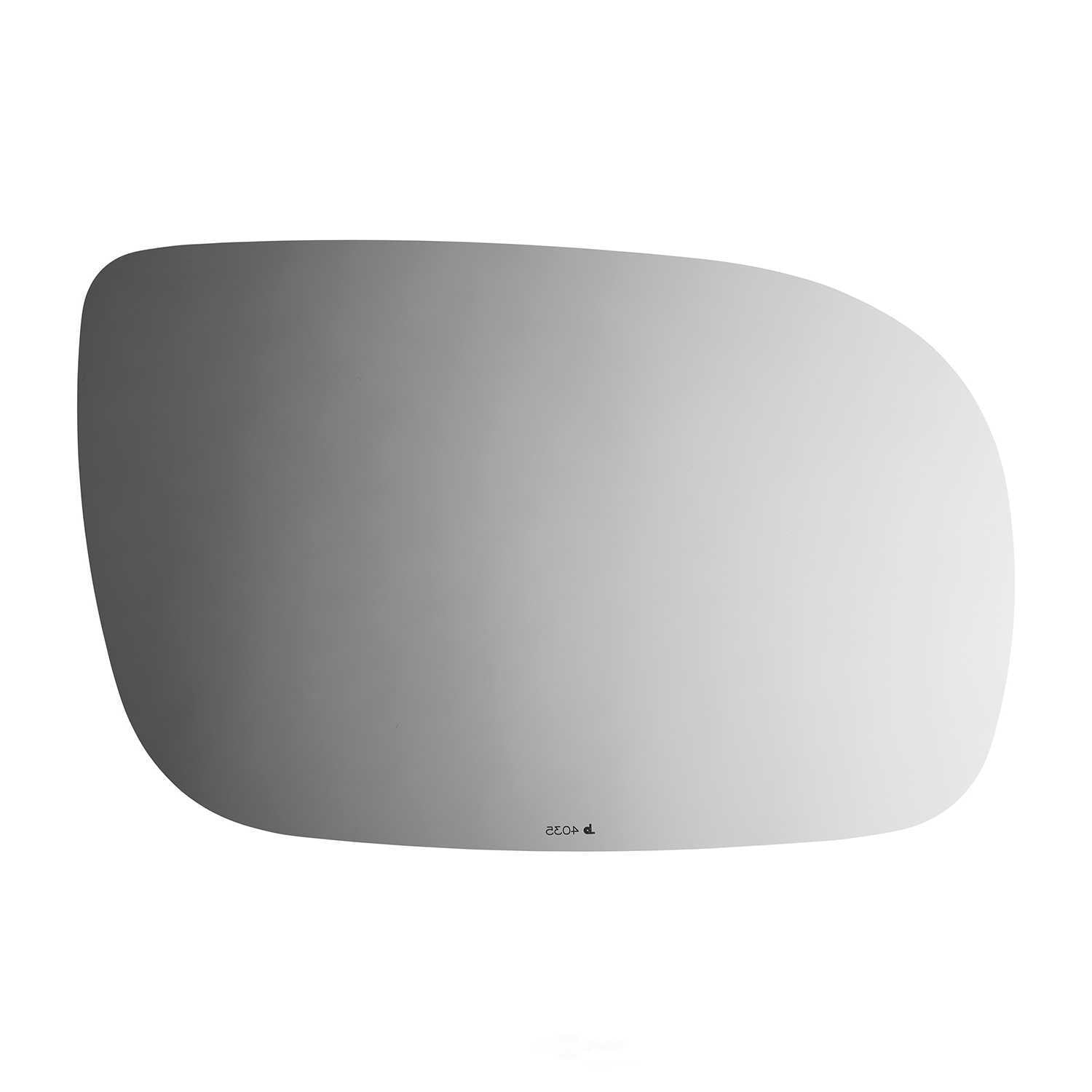 Burco Side View Mirror Replacement Glass - Clear Glass - 4035