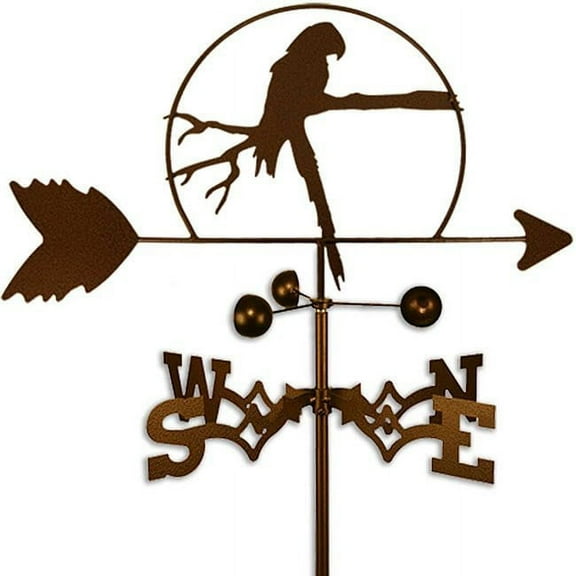 SWEN Products Inc Handmade Parrot Bird Weathervane