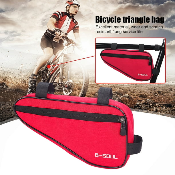 Bolsas triangulares para ciclismo bolsa para MARCO DE TUBO delantero soporte Ehuebsd triangular para bicicleta de montana equipo de ciclismo