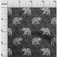 thumbnail image 1 of oneOone Cotton Flex Fabric Elephant Block Print Sewing Fabric BTY 40 Inch Wide, 1 of 4