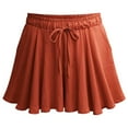thumbnail image 1 of Ketyyh-chn99 Vêtements d'Été pour Femmes Mode Décontractée Shorts de Marche Super Confortables Rouge,3TG, 1 of 4