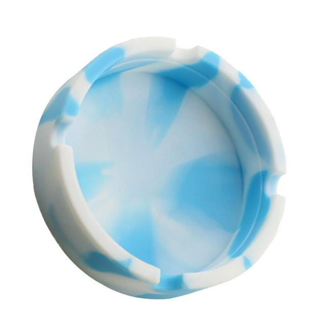 Portátil De Silicona De Camufje Barra Para El Hogar Resistente Al Calor Del Del Camufje Macarena Cenicero para cigarrillos de silicona