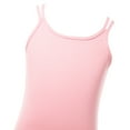 thumbnail image 6 of Miaeowve Kids Girls Sleeveless Crisscross Gymnastics Leotard Ballet Leotard Dance Costume Camisole Pink M, 6 of 6