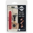 thumbnail image 2 of Manuscript Short Handle Design Sealing Set W/Red Wax-Z, 2 of 2