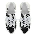 thumbnail image 5 of Black Love Heart Pattern Walking Shoes for Men Woman Lightweight Tennis Fashion Elastic Sports Shoes Cushion Basketball Shoes, 5 of 7