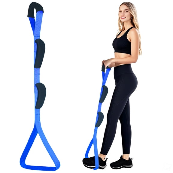 Leg Lifter for After Hip Replacement & Knee Surgery Recovery - Rigid Leg Lifter with Large Foot Loop, Elderly Mobility Aid, Post-Surgery Assist Device
