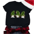 thumbnail image 6 of BUIgtTklOP Shirts for Women,Adult Fashion Short Sleeve Round Neck Printing Casual Blouse T-Shirt Tops Shirt Black L, 6 of 6