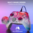 thumbnail image 3 of Manette de gaming filaire Turtle Beach Rematch Advanced - Sous licence pour Xbox Series X|S, Xbox One et PC Windows - Lenticulaire, multi-design, boutons programmables, gâchettes - Kyoto Bloom, 3 of 19