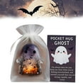 thumbnail image 6 of Pocket Hug Ghost Ornament with Encouragement Card, Halloween Gift - Gauze Bag Packed Emotional Support Decor, 6 of 6