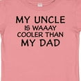 thumbnail image 4 of Inktastic My Uncle is Waaay Cooler Than My Dad Boys or Girls Baby T-Shirt, 4 of 5