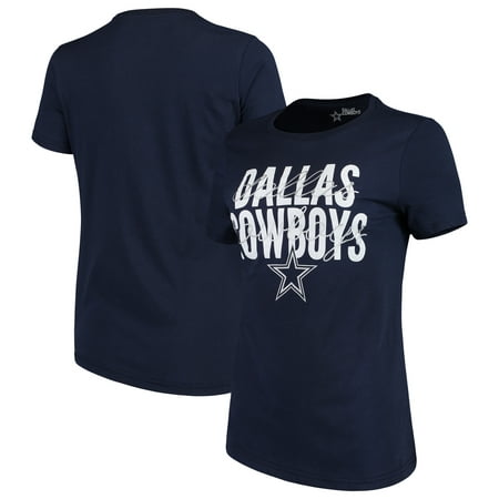 Women's Navy Dallas Cowboys Jaco T-Shirt (Best Gyro In Dallas)
