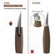 thumbnail image 4 of 10 herramientas para tallar madera, kit con 3 cinceles, 3 cuchillos, guantes y bolsa. Herramientas profesionales para tallar madera, ideales para principiantes y profesionales., 4 of 5