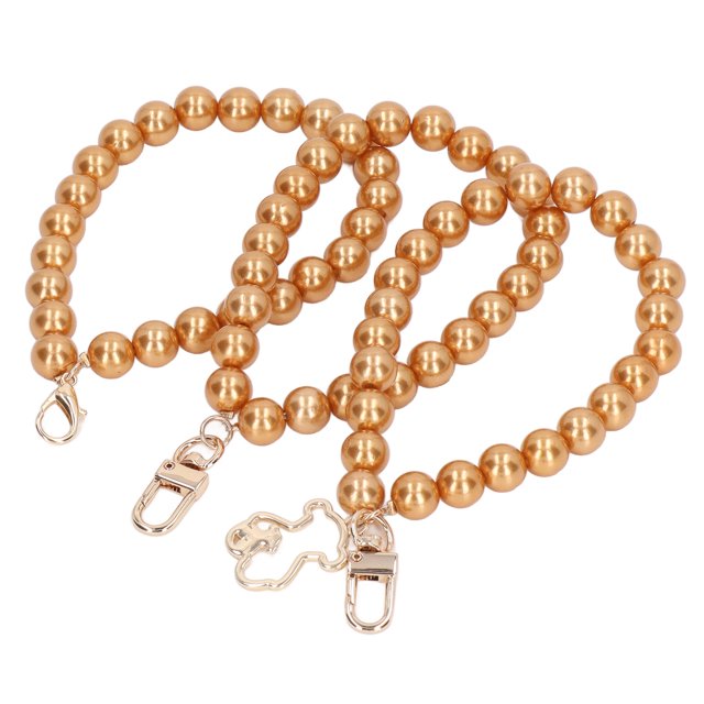 Hebras de perlas brillante exquisito proceso de pulido pulsera de perlas alisado redondo para funda de teléfono móvil para llavero para bolso ANGGREK Otros