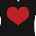thumbnail image 4 of Inktastic Red Heart Valentine Boys or Girls Toddler T-Shirt, 4 of 5