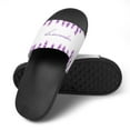 thumbnail image 4 of GZHJMY Stylish Slides for Women Men, Lavender Flowers Watercolor Natural Soft Flexible Slip-on Sandals Slippers, 4 of 7