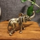 thumbnail image 3 of Elefante de latón, cobre, pequeño adorno, mini elefante, decoración, pequeño elefante, 3 of 5