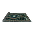thumbnail image 2 of Ahgly Company Indoor Square Persian Light Blue Traditional Area Rugs, 4' Square, 2 of 4