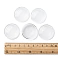 thumbnail image 4 of 10pc Transparent Glass Cabochons Half Round/Dome Clear 34.5~36x7.5mm, 4 of 8