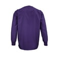 thumbnail image 3 of M&M SCRUBS Women's Scrub Jacket Warm Up Lightweight Medical Scrub Jacket - Pack of 12 Set (Purple, X-Large), 3 of 6